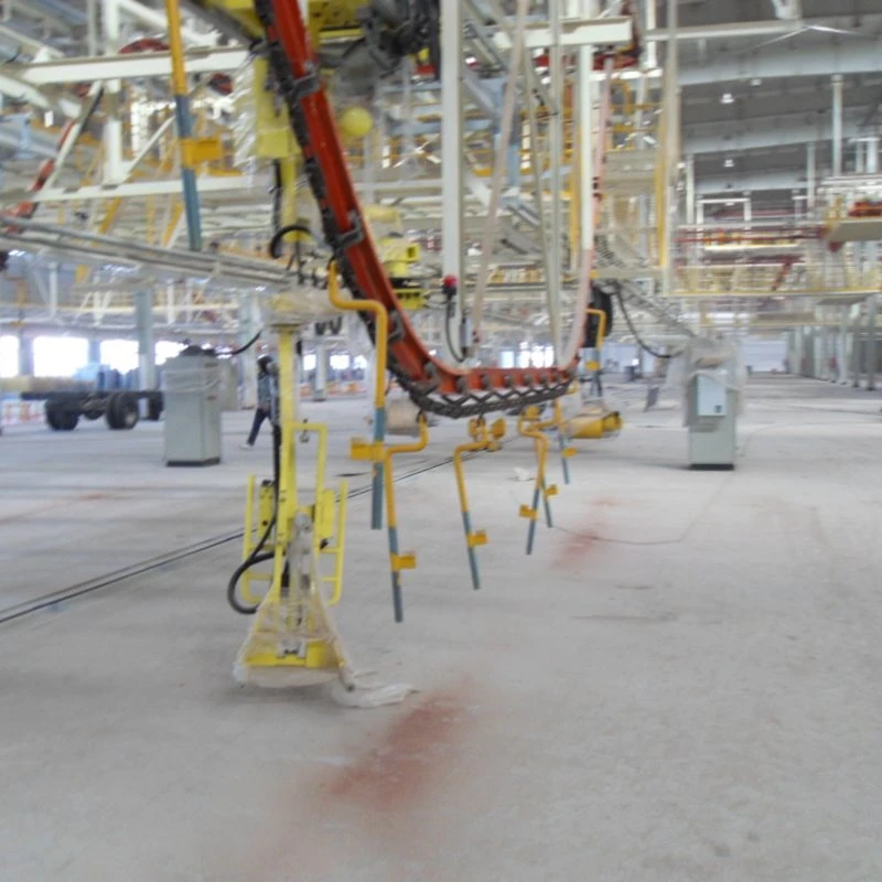 Průmyslové závěsné dopravníkové systémy